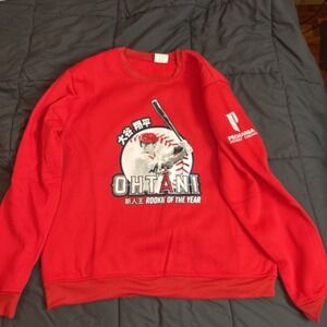 Ohtani‎ Rookie of the Year Red Sweatshirt